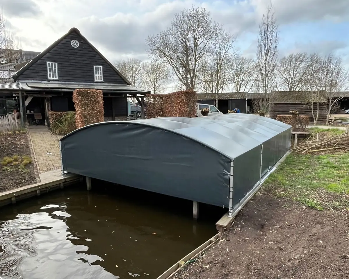 Bootoverkapping, project Bleskensgraaf