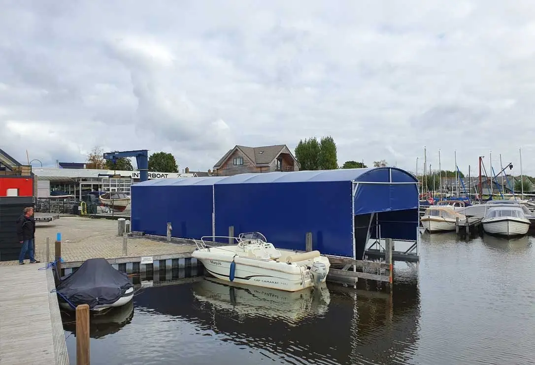 Bootoverkapping, project Loosdrecht