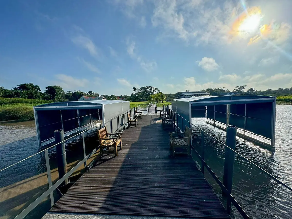 Bootsüberdachung, Projekt Paramaribo, Surinam