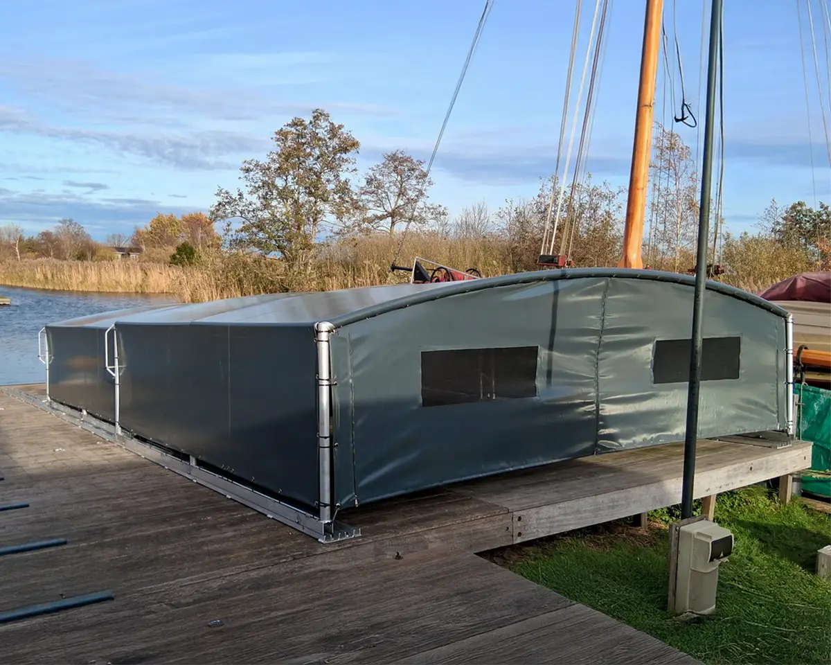 Bootoverkapping, project Nederhorst den Berg