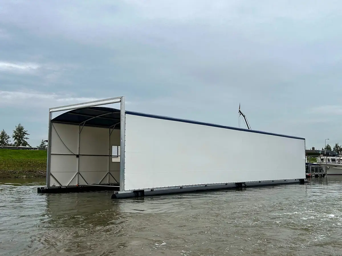 Bootoverkapping, project Krimpen aan de Lek