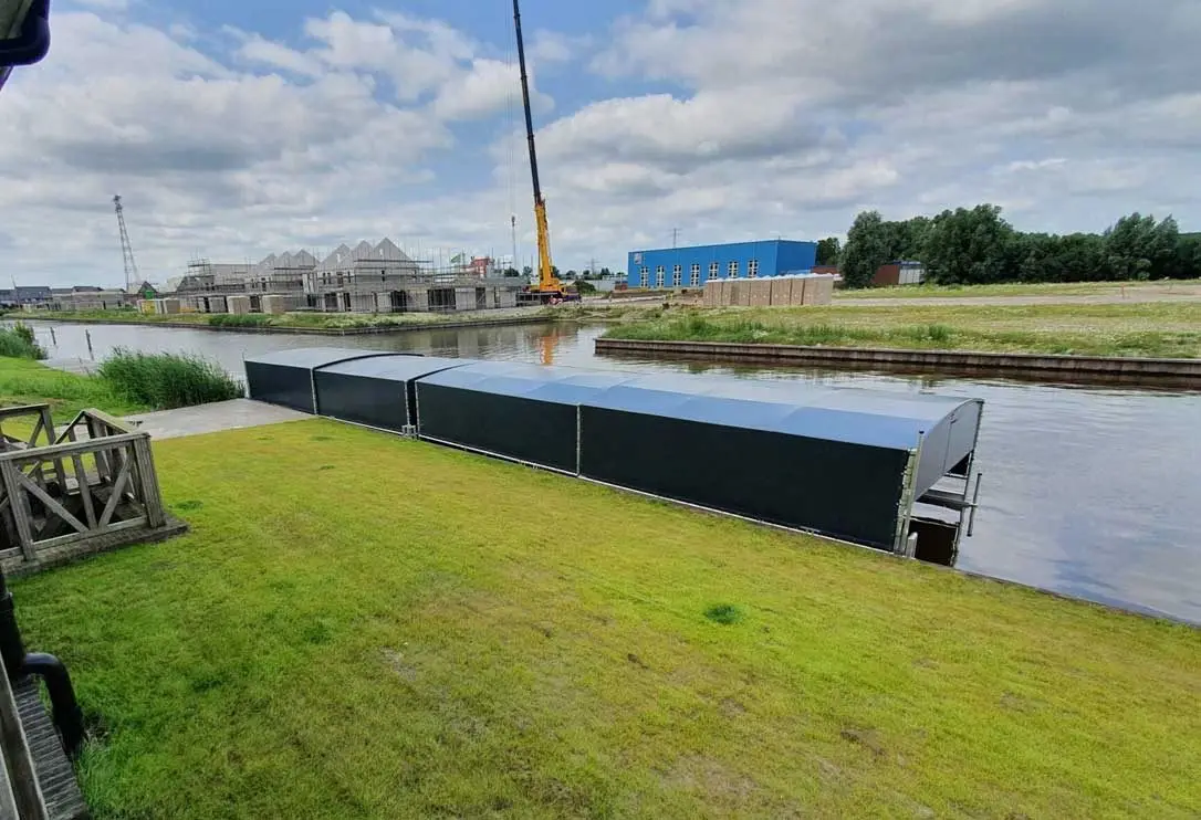 Bootoverkapping, project Drachten – foto 1