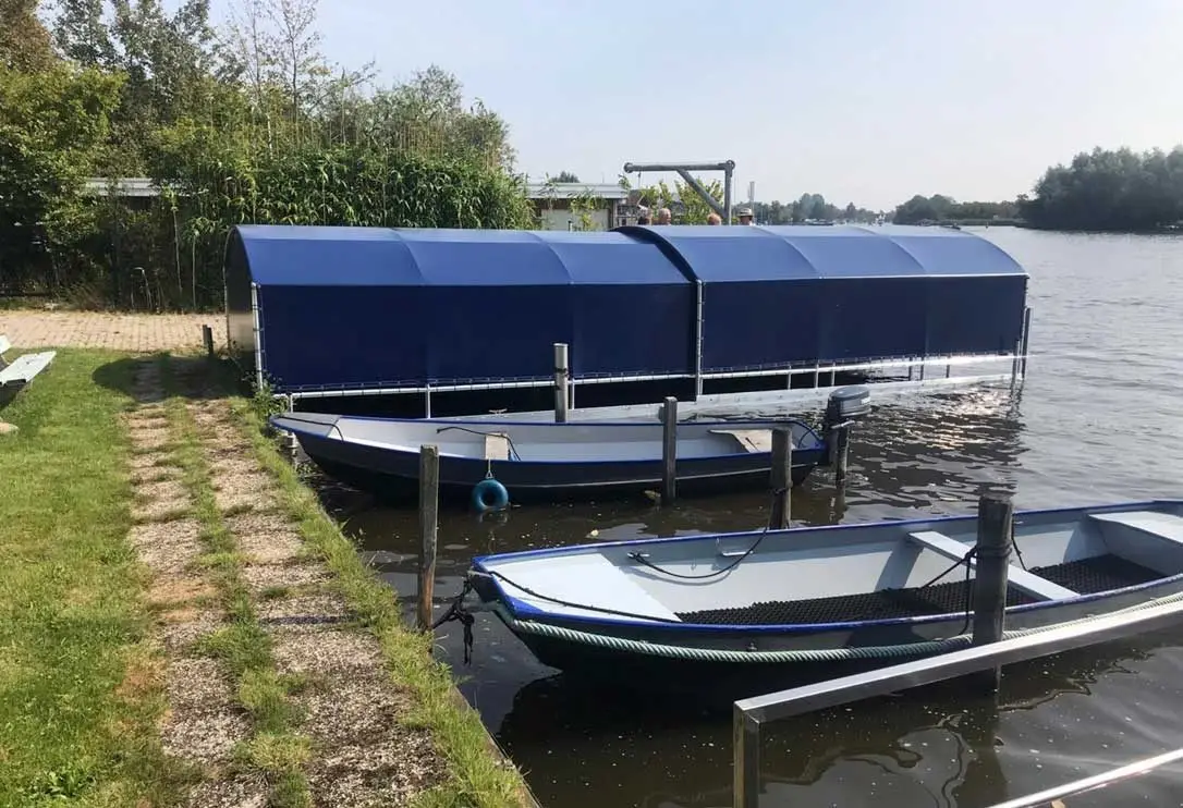 Bootoverkapping, project Eernewoude