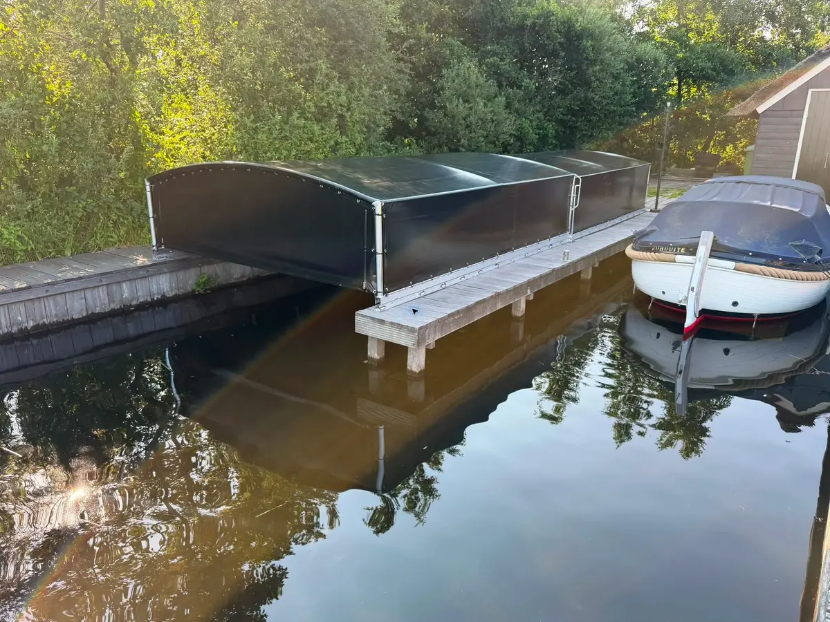 Bootoverkapping, project Wanneperveen