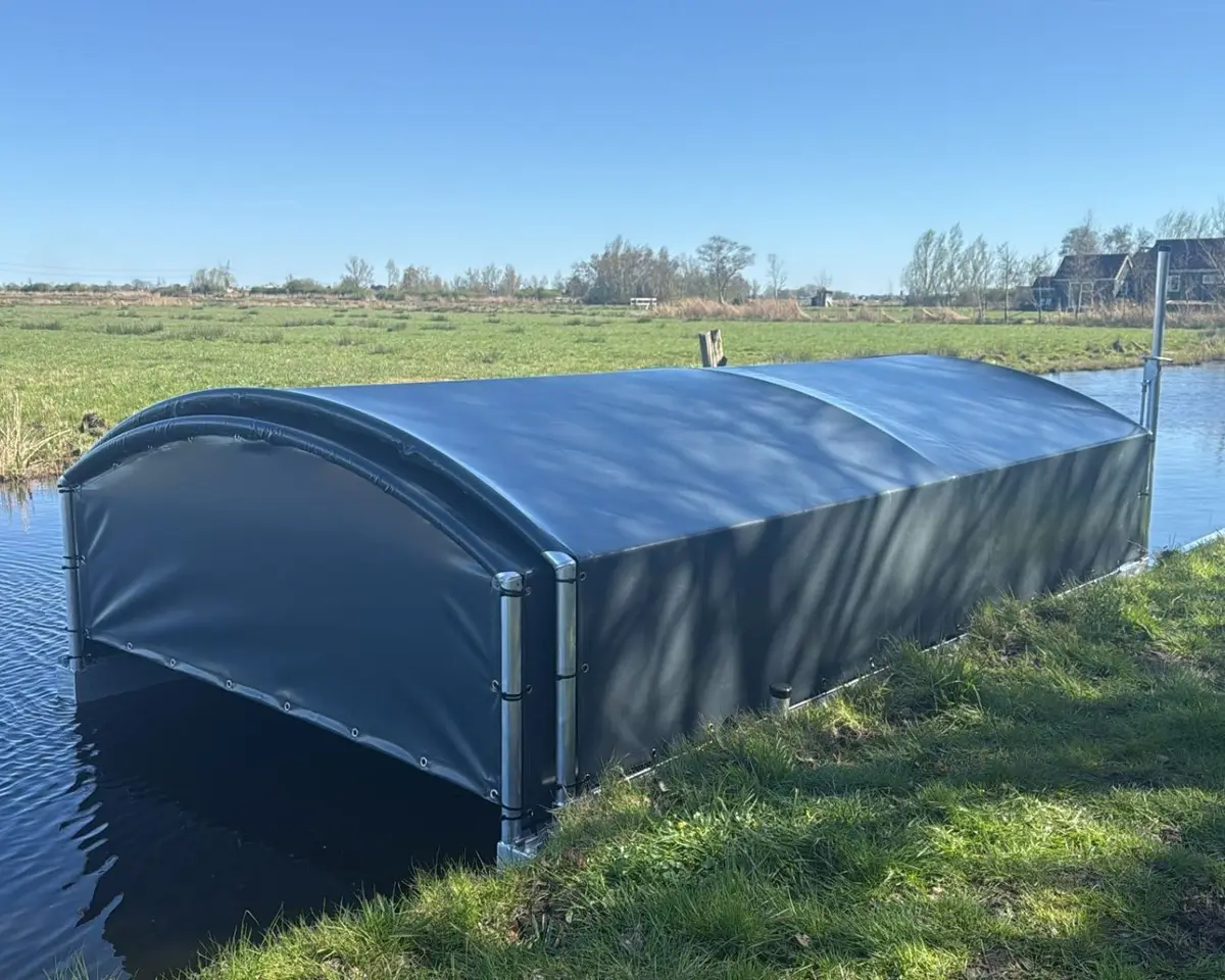 Boat shelter, project Watergang – photo 1