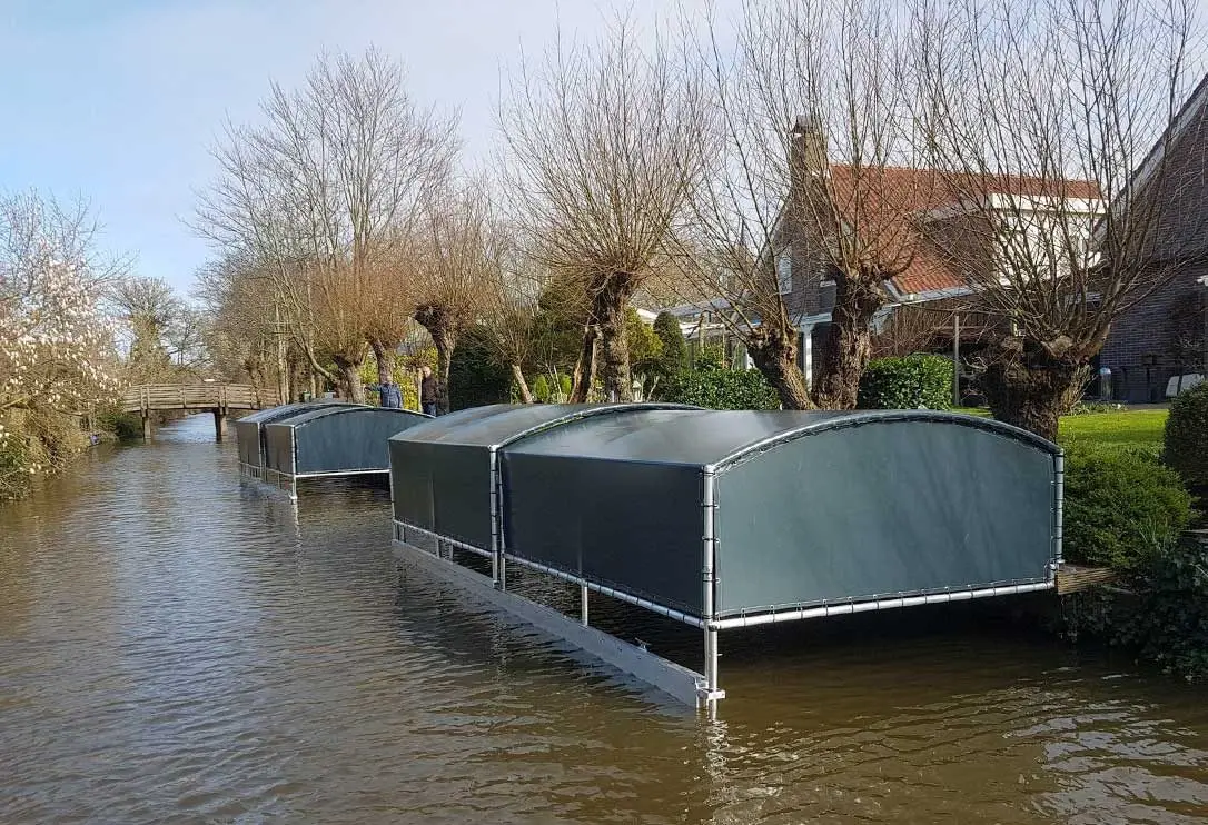 Bootoverkapping, project Valkenburg – foto 1
