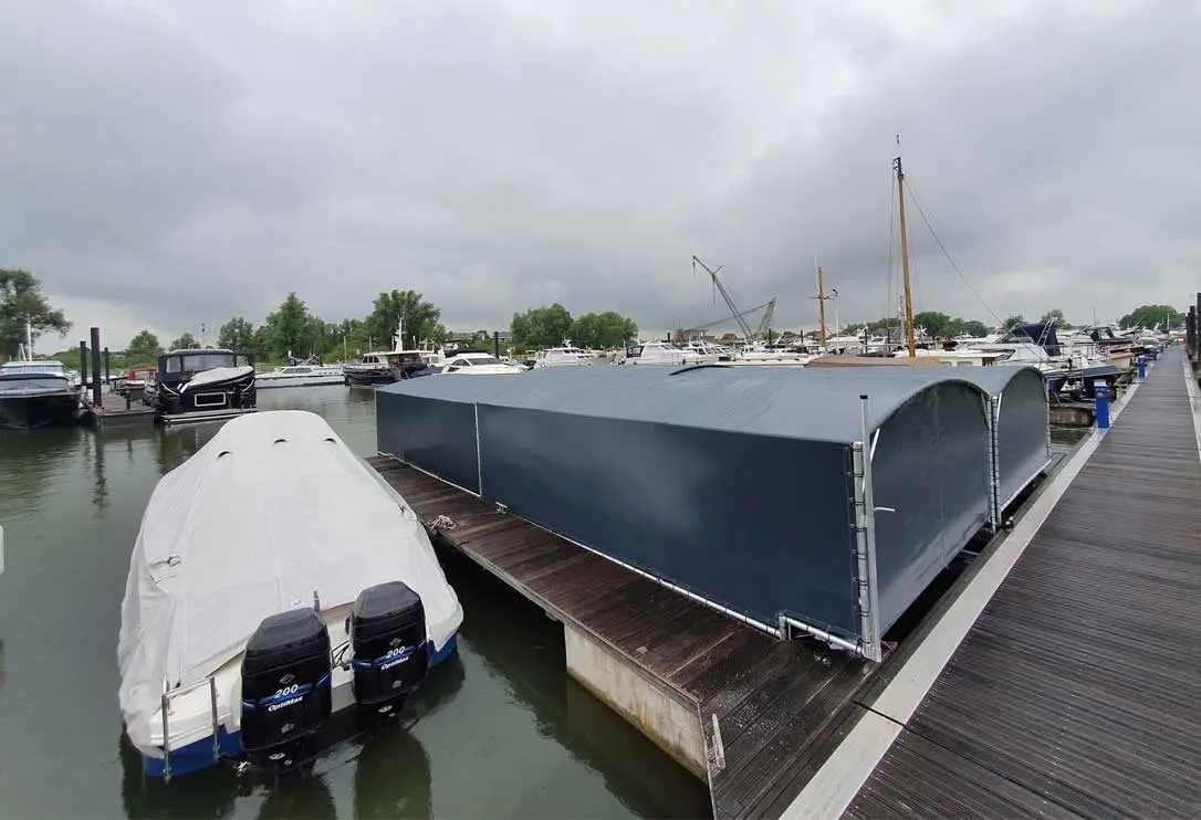 Bootoverkapping, project Sleeuwijk Yachting – foto 1